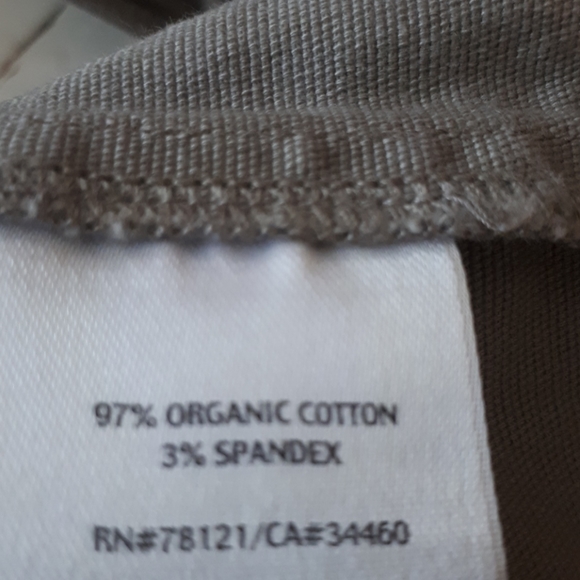 Eileen Fisher organic cotton capris. Size M - Picture 2 of 4